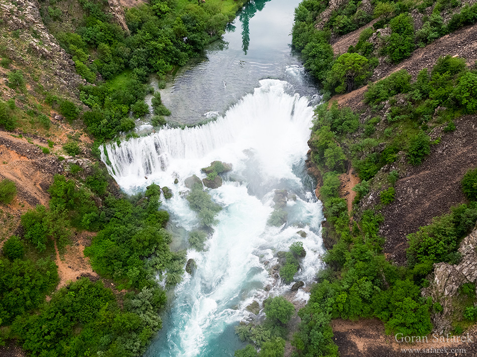 croatia, waterfall, zrmanja, Veliki buk, river