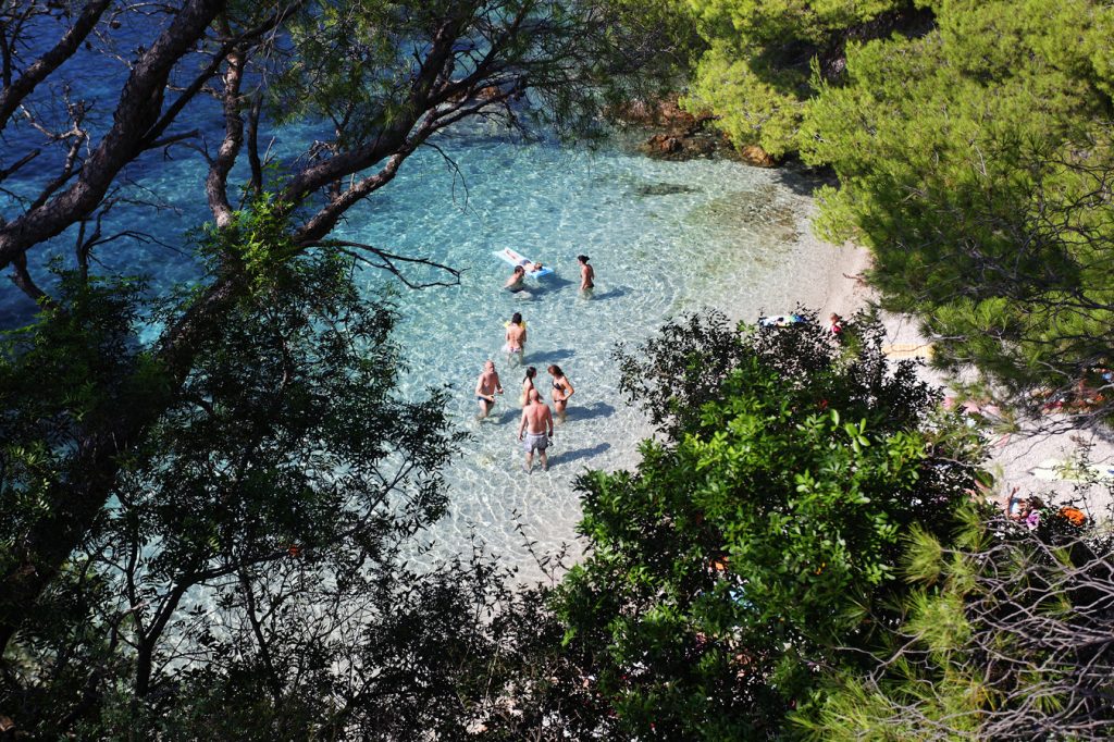explore croatia beach