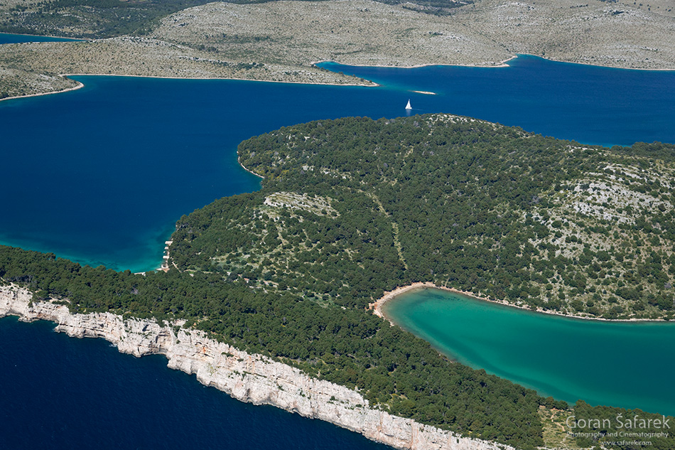 telašćica, telascica, coast, island, bay, cliff, adriatic, croatia