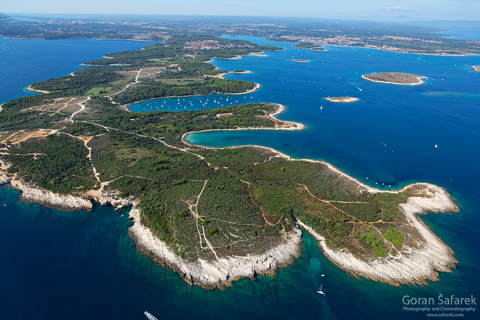 istra, kamenjak, coast, adriatic, sea