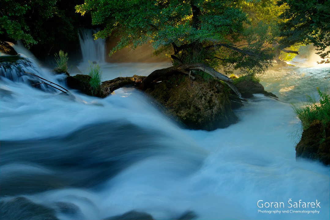 croatia, waterfall, krka, bilušića buk, river