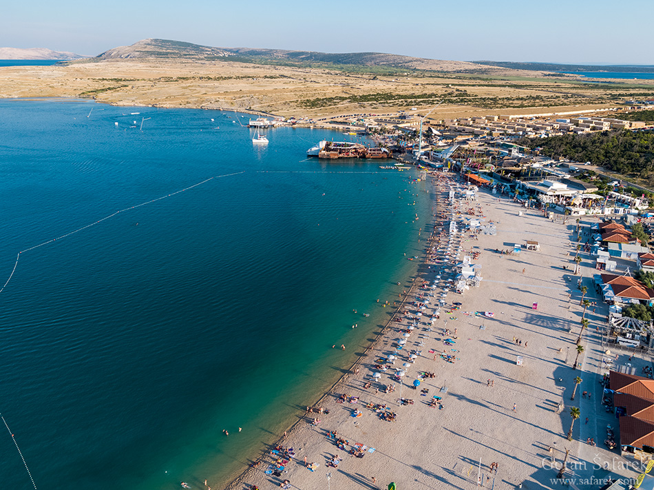 Zrće, zrce, pag, novalja, beach, party, adriatic sea, coast, sea, Mediterranean, coastline, limestone, karst, Adriatic, seashore, sea, Hrvatska, Croatia, Kroatien, holidays, vacation, travel, tourism, Europe, island, sport, adventure, explore, active, beach, swimming, sunbath, summer, leisure, swimming suit, pebble, club, clubbing, techno 