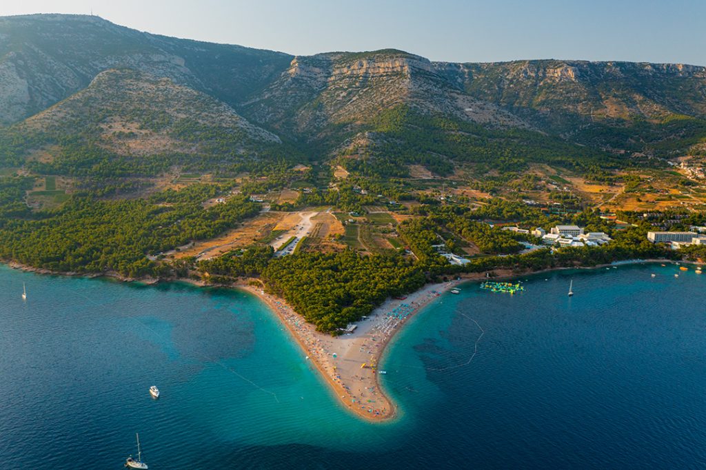 zlatni rat, vidova gora, brač, brac island
