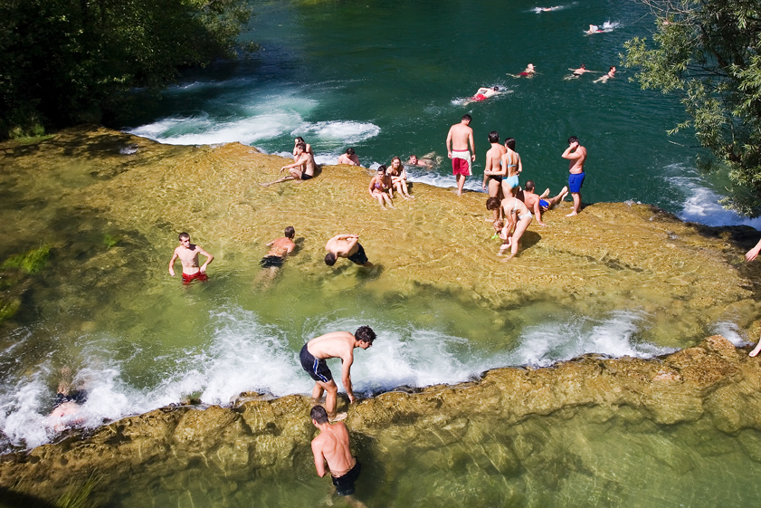 mrežnica, mreznica, river, karlovac, canyon, waterfalls, croatia, swimming