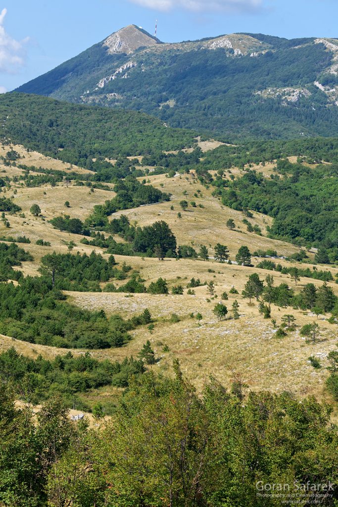 hiking in croatia, učka
