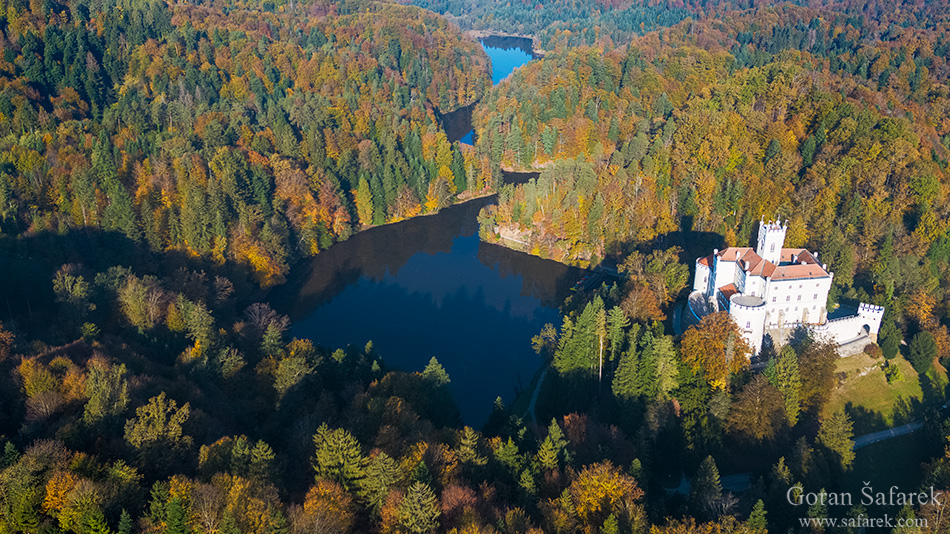  croatia, trakošćan, castle