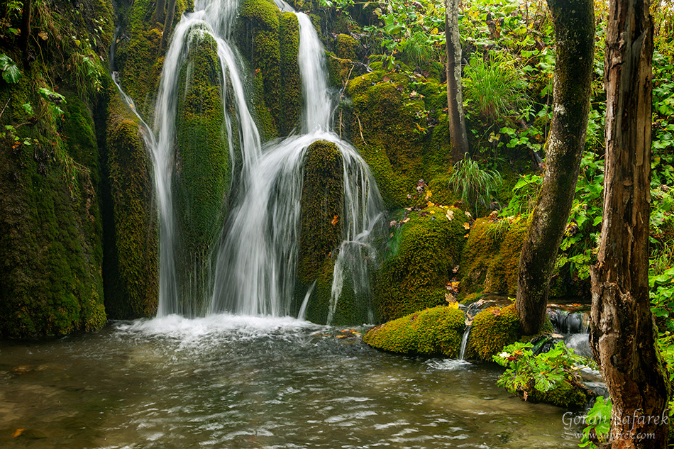 plitvice lakes, plitvička jezera, autumn, fall, waterfall, national park, croatia, lika,leaves