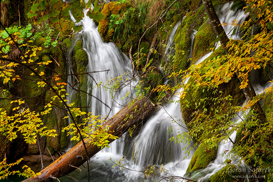 plitvice lakes, plitvička jezera, autumn, fall, waterfall, national park, croatia, lika,leaves