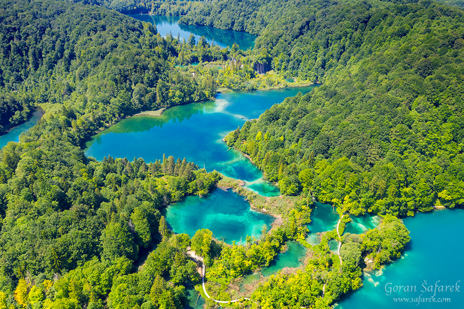 Guide to Plitvice Lakes, upper lakes