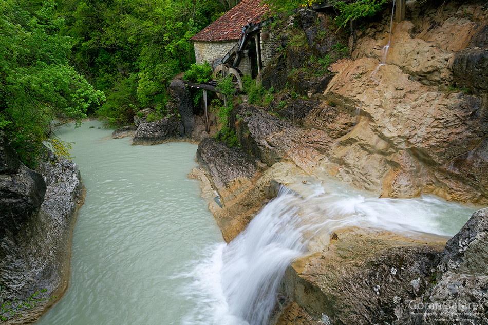 Kotli, istra, istria, croatia, village, river,watermill,rapids, waterfall