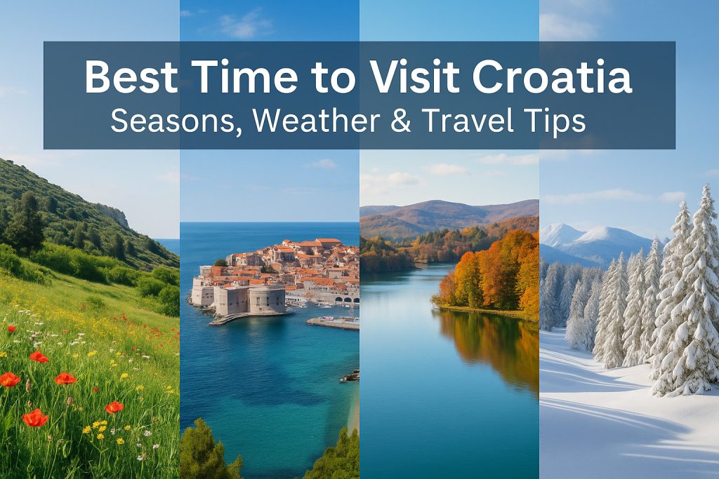 Best time to visit Croatia, seasons