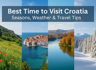 Best time to visit Croatia, seasons