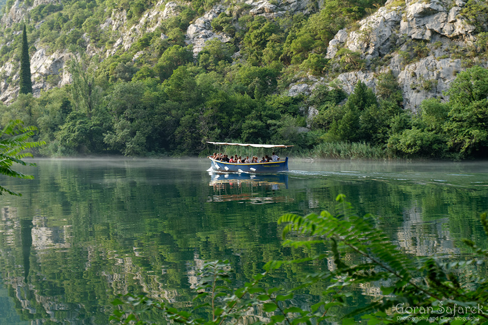 The Cetina River, dalmatia, rivers, water, omiš, boat, estuary