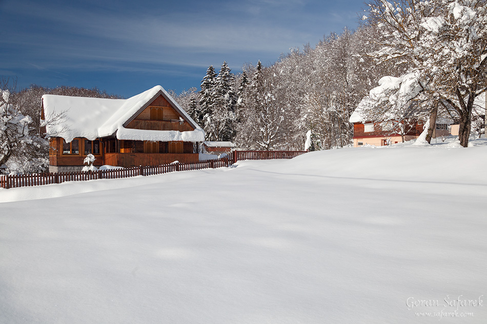 croatia, lika, velebit, winter, snow