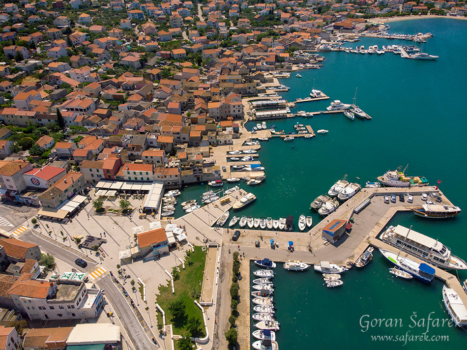 Murter town, Croatia, Adriatic