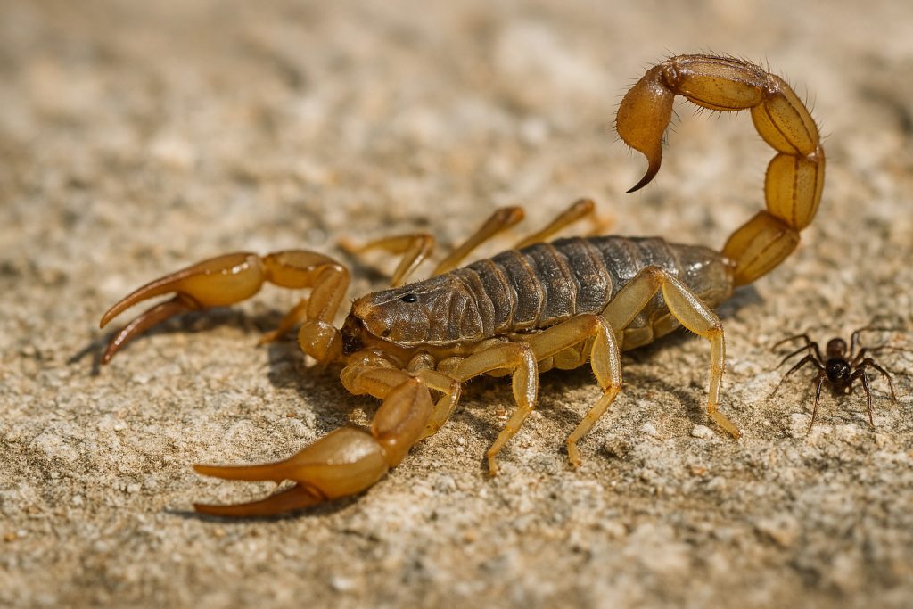 dangerous animals in croatia, scorpion