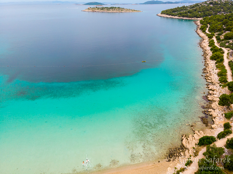 croatia, top 10 beaches, adriatic sea, coast,, podvrške, murter