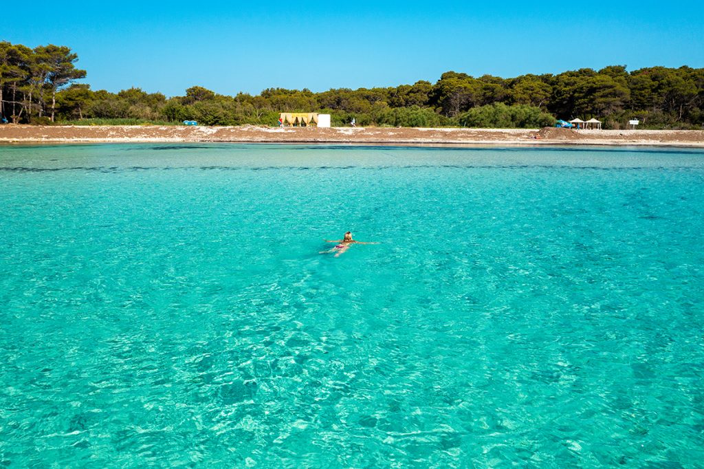 dugi otok, sakarun, adriatic sea, croatia, sand beach