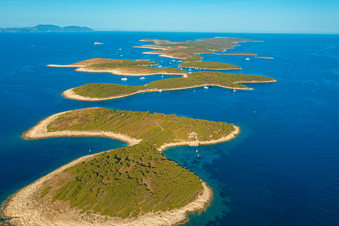 Pakleni islands, Paklinski islands, Hvar Island, Croatia, Adriatic Sea