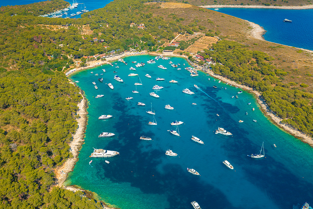 Pakleni islands, Paklinski islands, Hvar Island, Croatia, Adriatic Sea