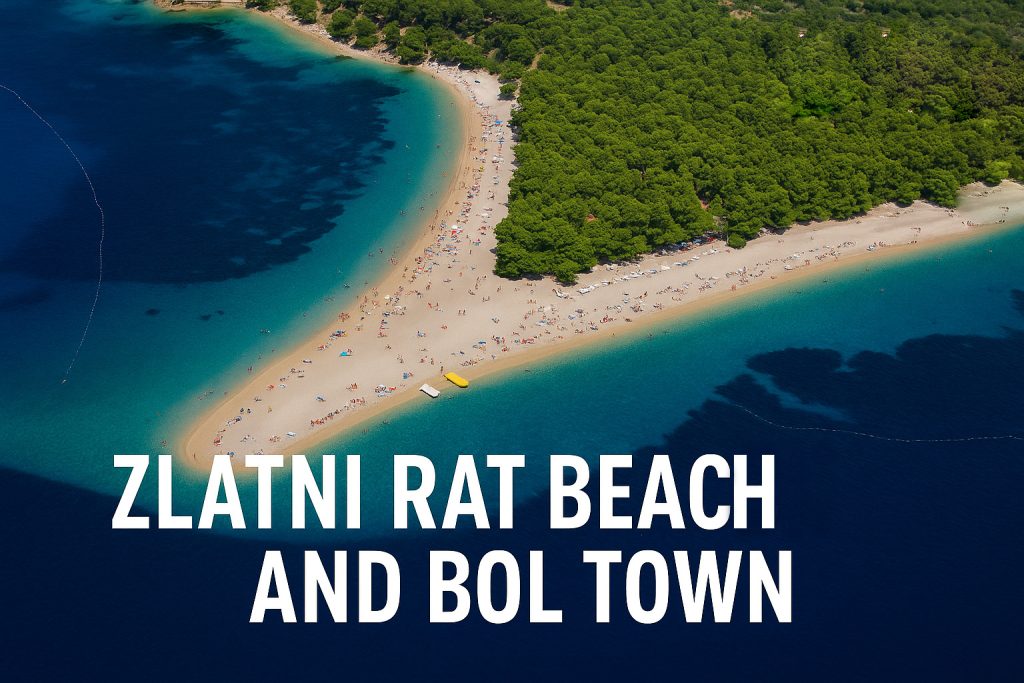 Zlatni rat Beach, Bol, Brač, Croatia
