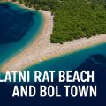 Zlatni rat Beach, Bol, Brač, Croatia