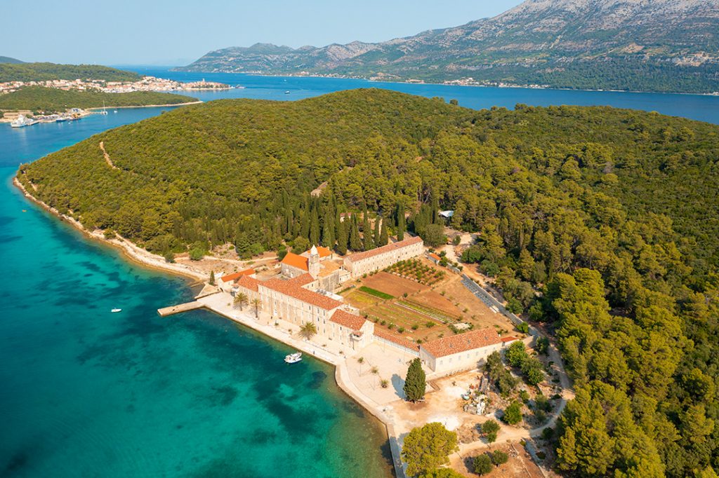 badija, korcula, korčula, croatia, adriatic sea, adriatic coast