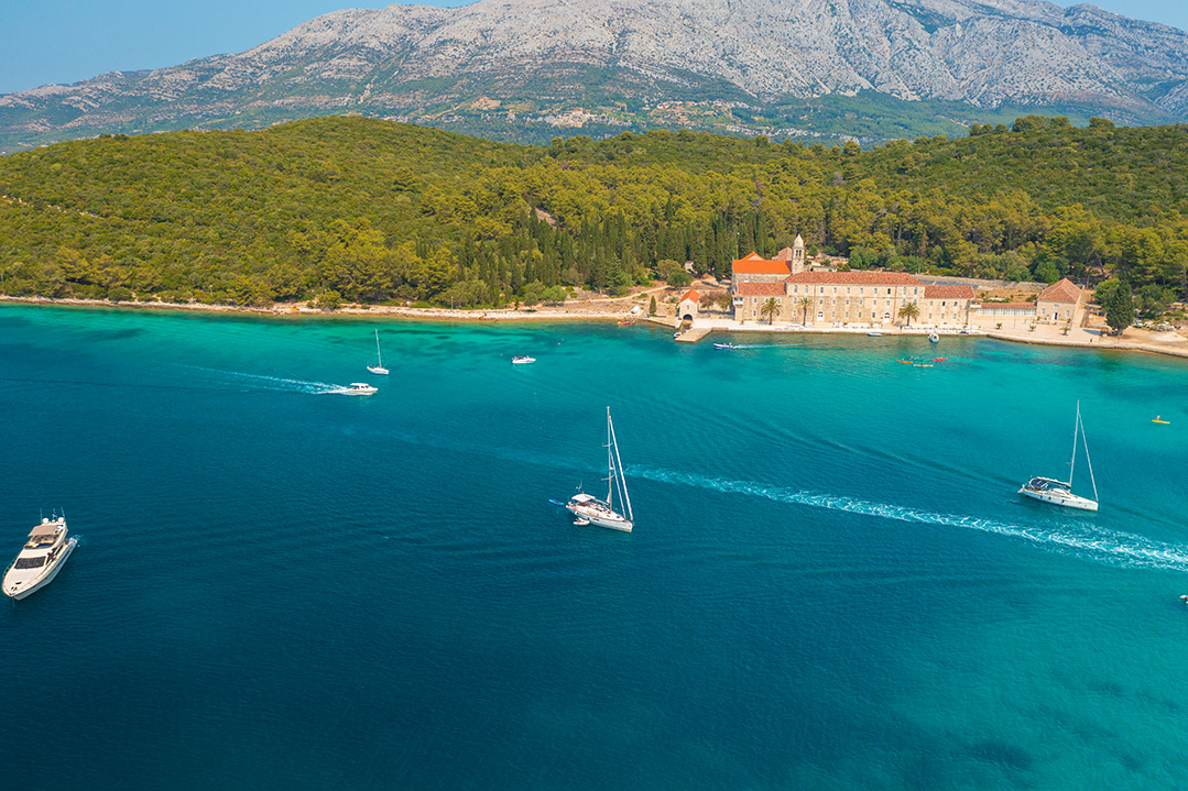 badija, korcula, korčula, croatia, adriatic sea, adriatic coast