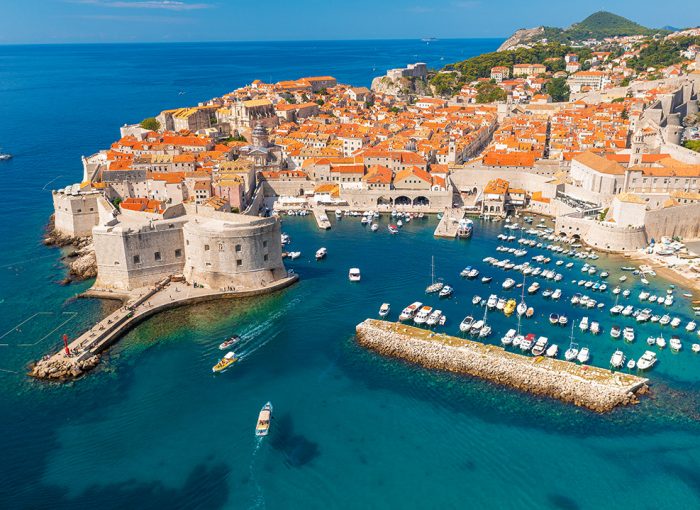 dubrovnik, croatia, drone, aerial, dalmatia, adriatic sea, adriatic coast