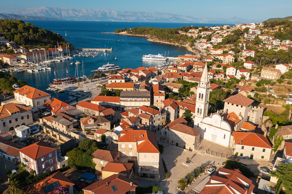 Jelsa, hvar, hvar island, croatia, adriatic coast, adriatic sea