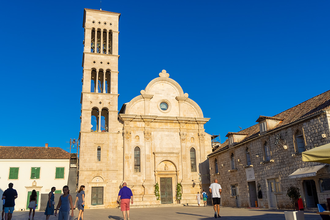 hvar town, hvar island, croatia, adriatic coast, adriatic sea