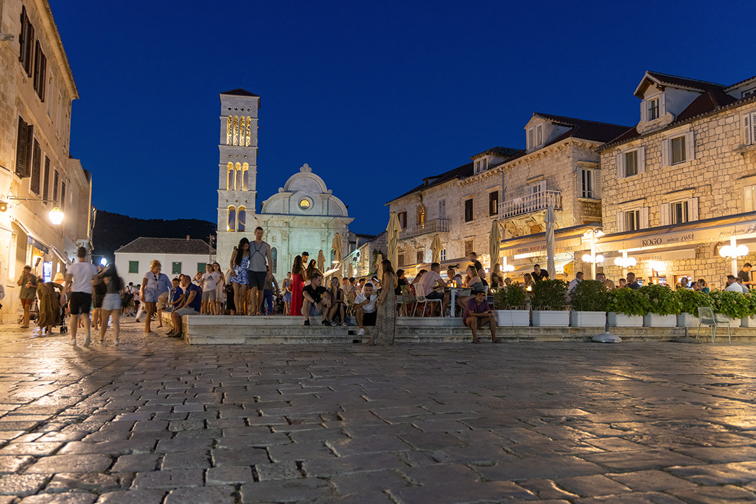 hvar town, hvar island, croatia, adriatic coast, adriatic sea