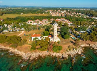 Savudrija, Istra, Croatia, adriatic sea, lighthouse