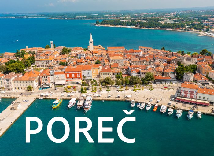 poreč, porec, istra, croatia, adriatic sea