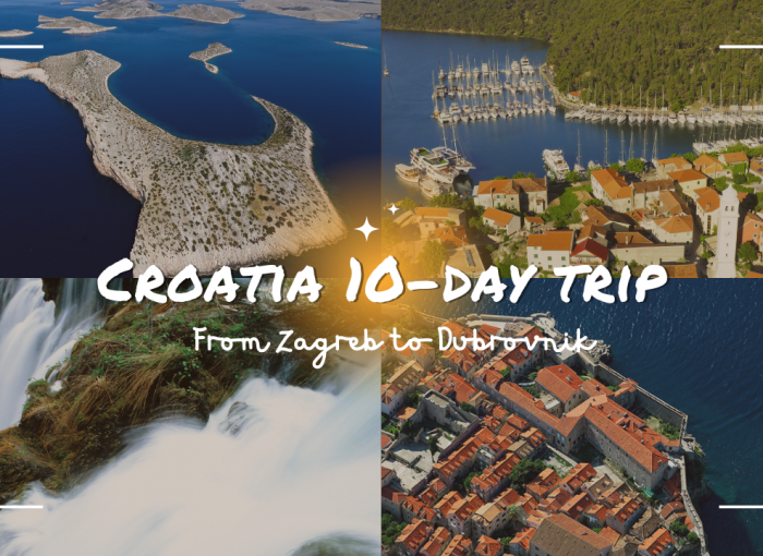 croatia,trip, itinerary