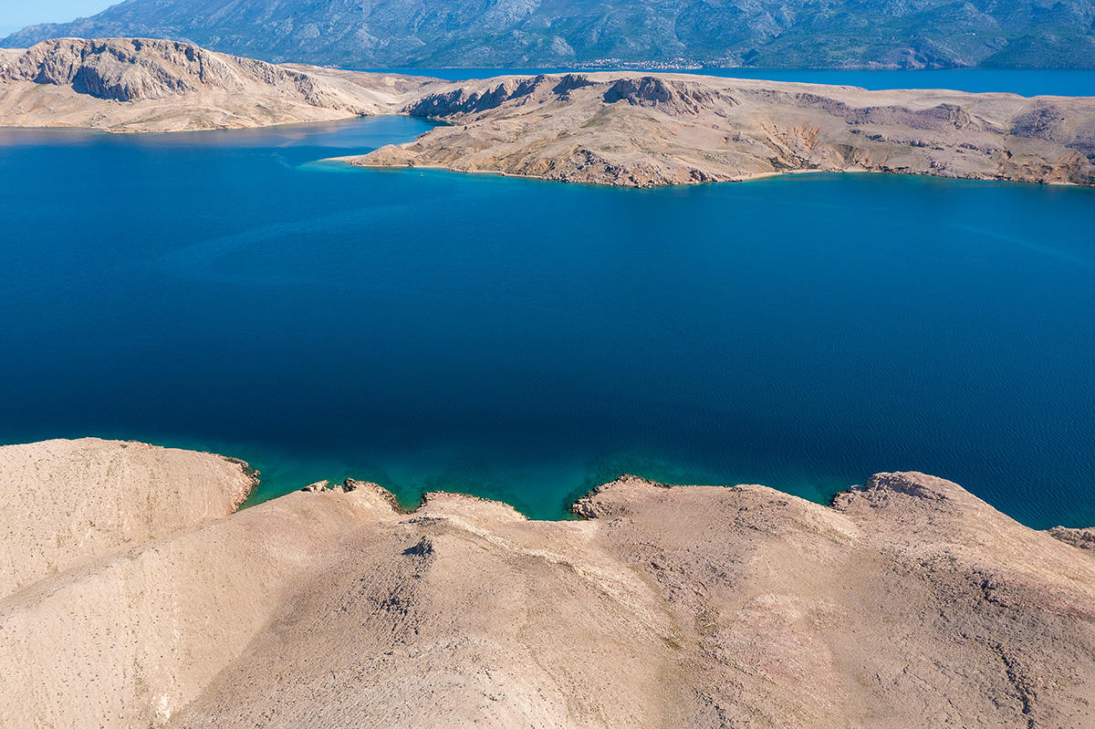 pag, croatia, adriatic sea