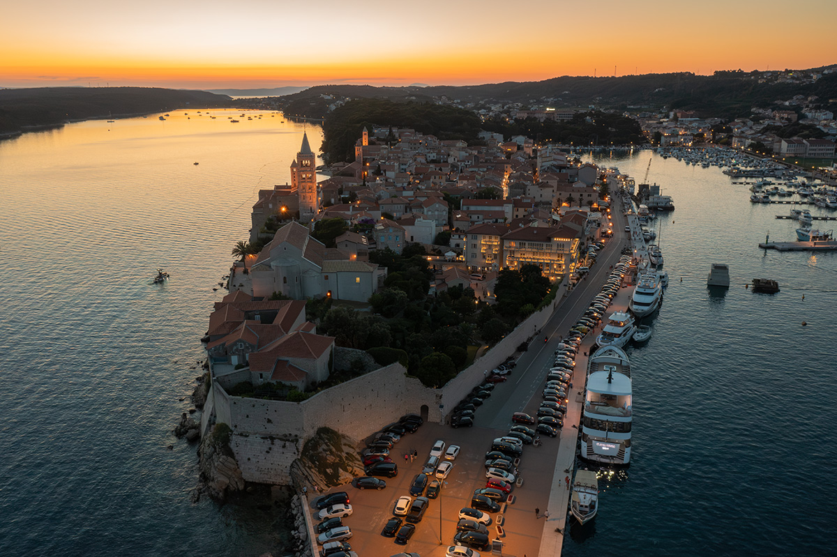 rab, croatia, adriatic sea,