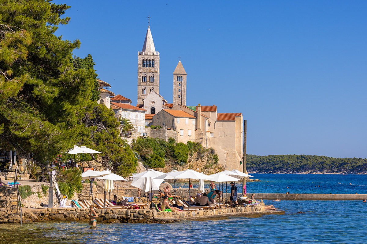 rab, croatia, adriatic sea