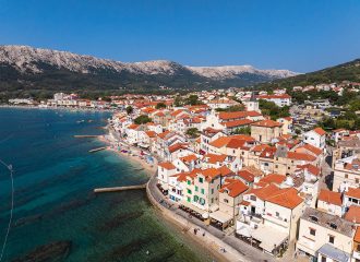 Baška, krk, croatia, adriatic