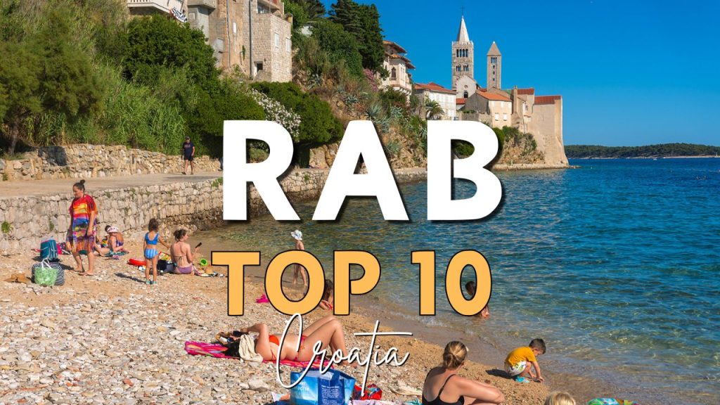Rab, beach