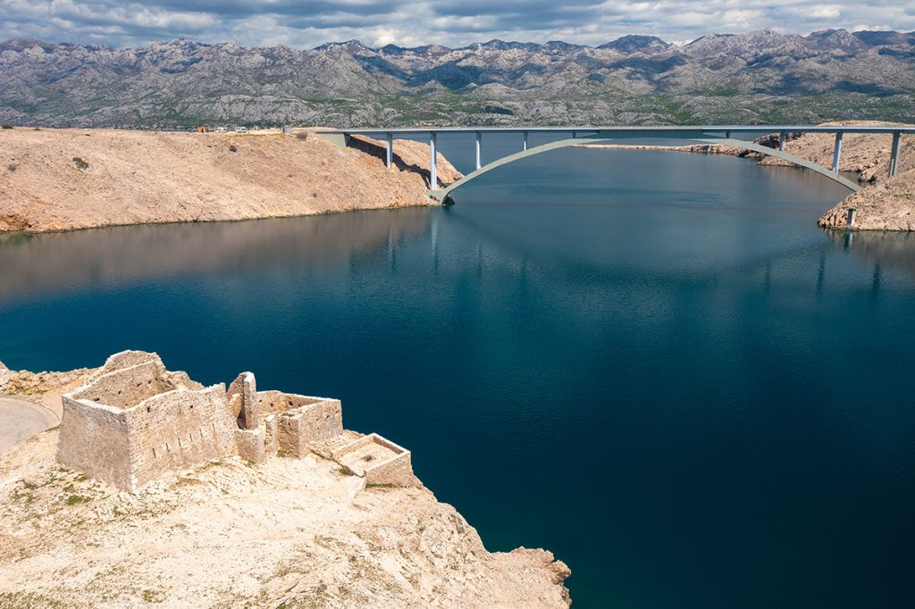 fortica, pag bridge, croatia