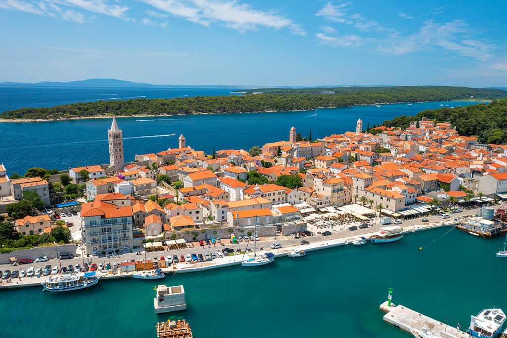 rab, adriatic, croatia