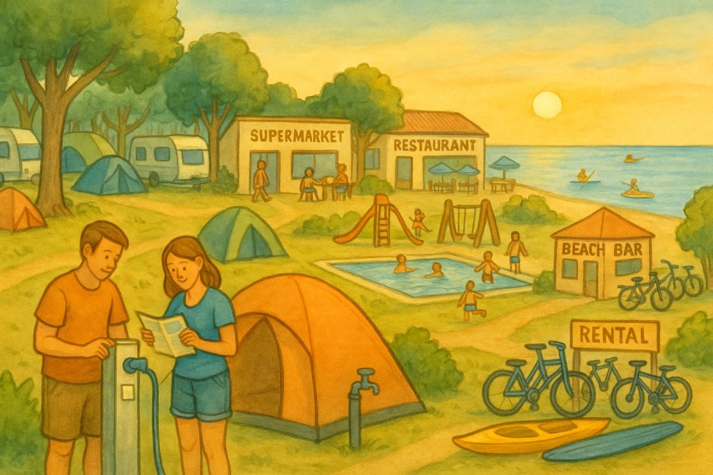 camping, croatia, camps