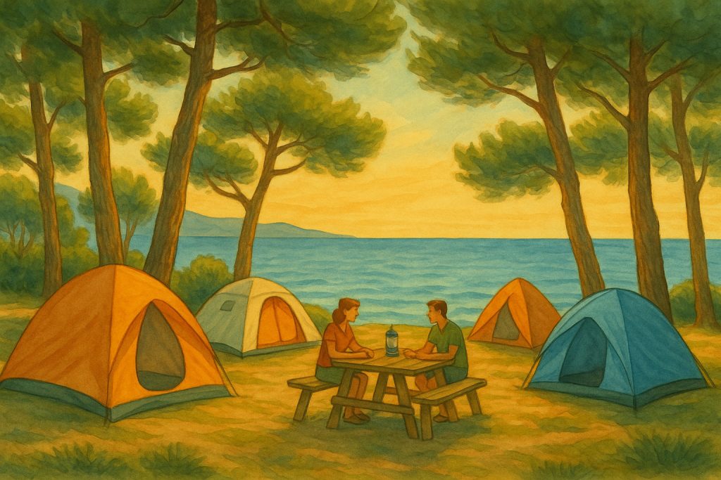 accommodation, croatia, camping