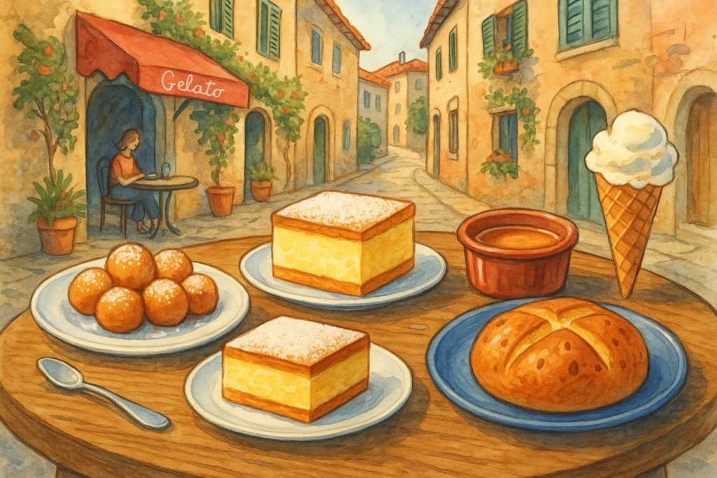 Desserts and Pastries, croatia