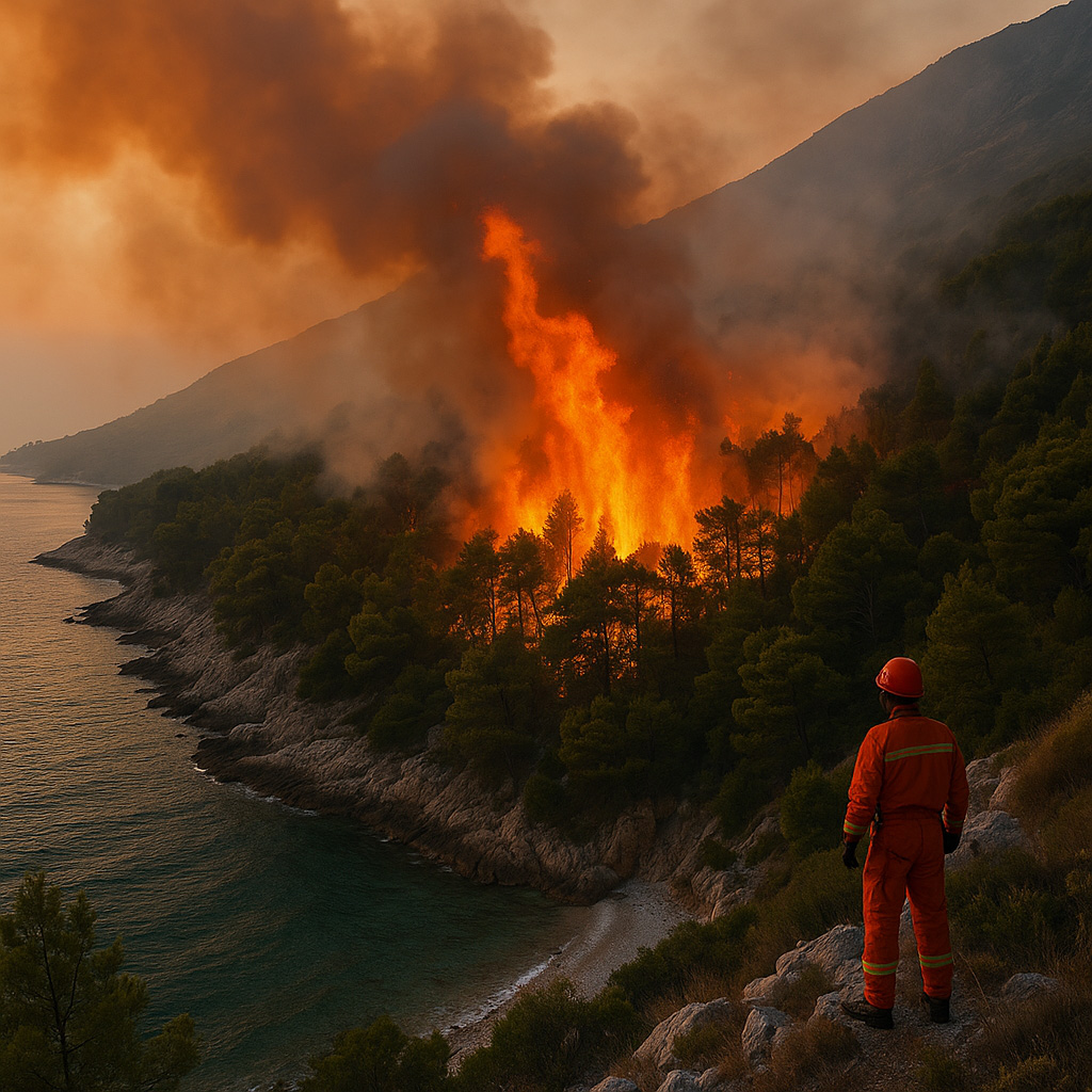 is croatia safe to travel, safety, fire