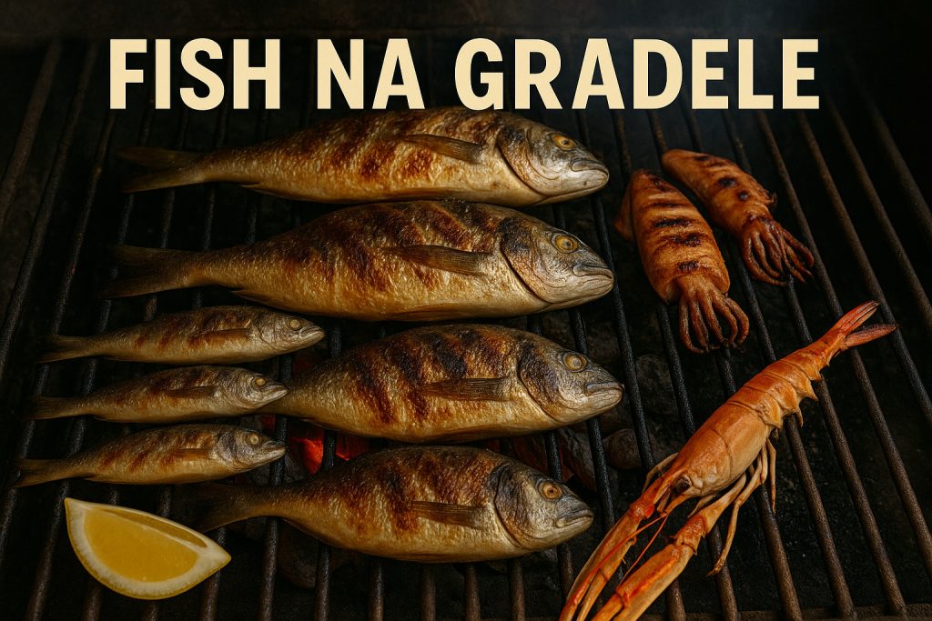 Croatian seafood guide, gradele