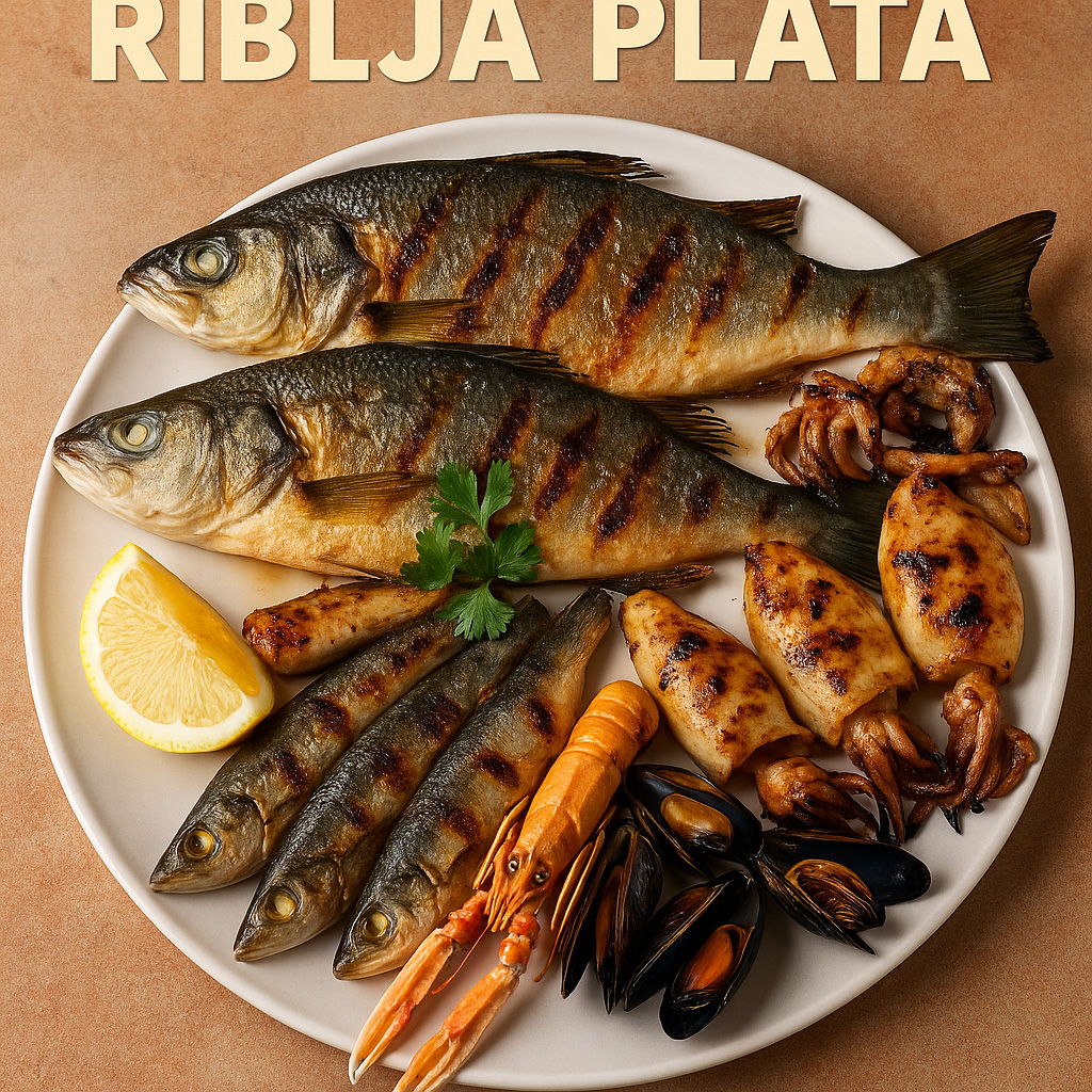 adriatic, croatia, seafood, riblja plata, fish platter, Croatian seafood guide