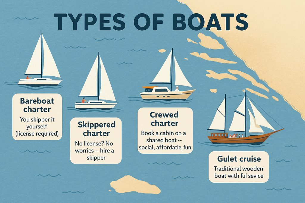 sailing in Croatia, seasons