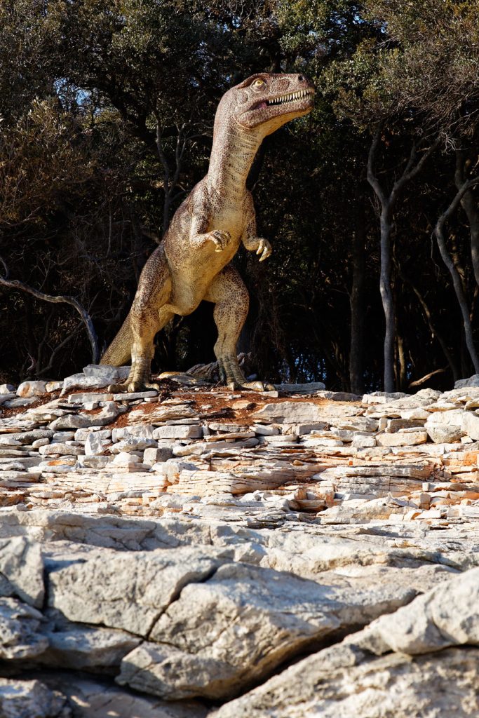 Brijuni National Park, dinosaur